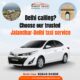 jalandhar to delhi taxi service- best cab services